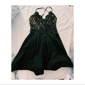 Formal Short Black Dress